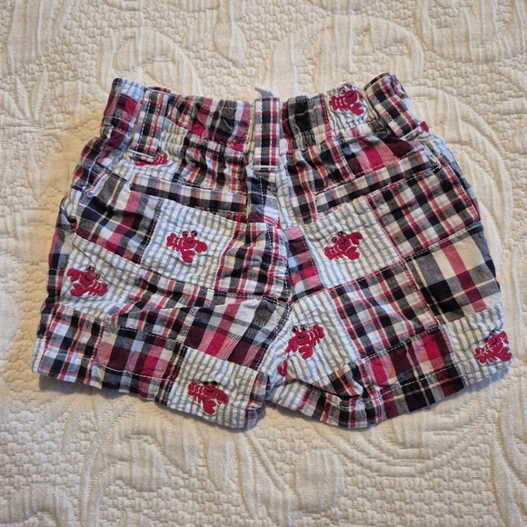 Gymboree boys size 3-6 months patchwork lobster shorts, vguc - Picture 4 of 4